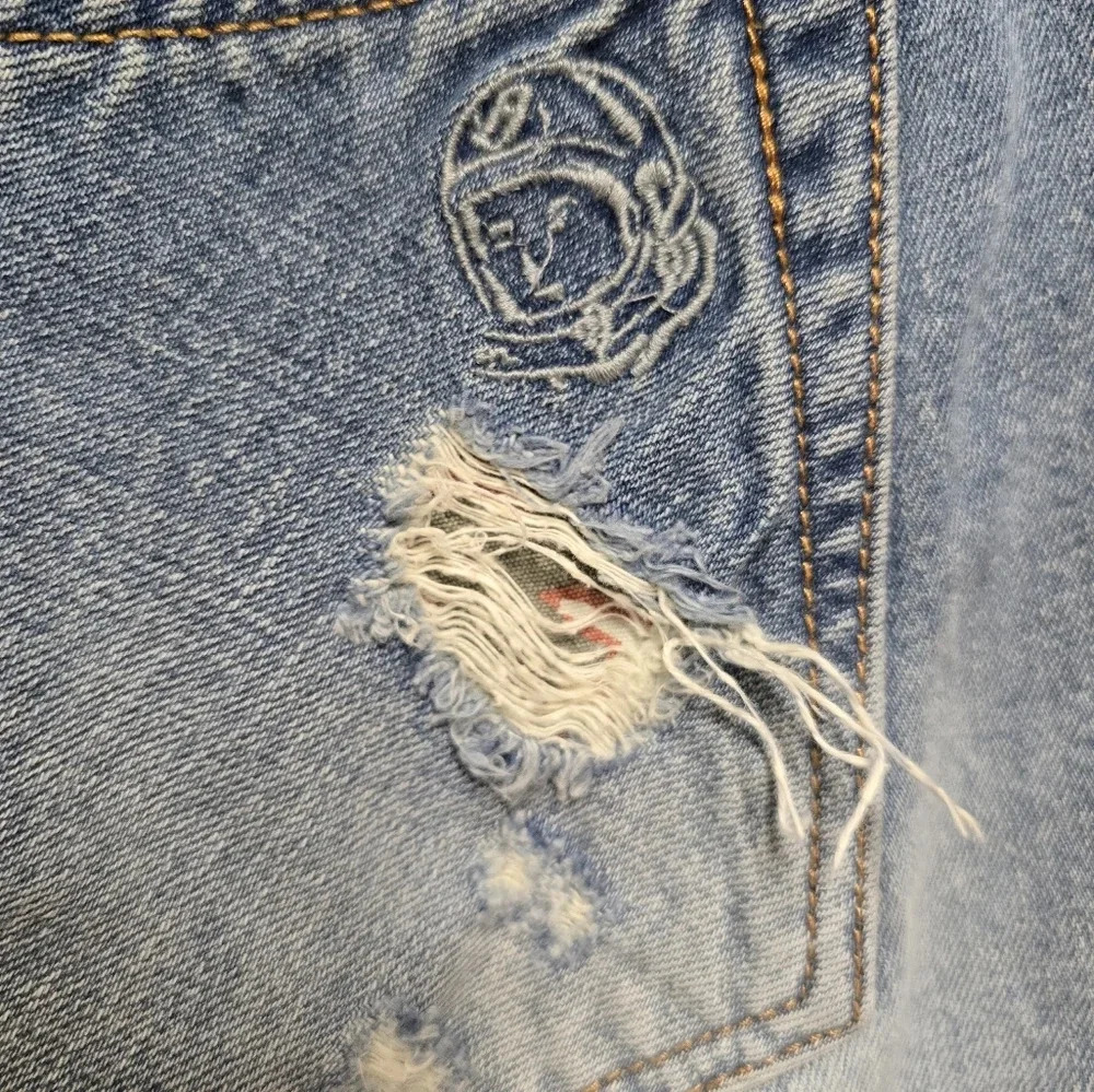 Men's Billionaire Boys Club Heart Mind Distressed Back Leather Buckle Rare Sz32 - Picture 14 of 17